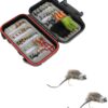 Fly Fishing 60pc Mini Mega Fly Assortment an Dry Flies Nymphs Fly Fishing Flies Kit