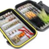 Fly Fishing 60pc Mini Mega Fly Assortment an Dry Flies Nymphs Fly Fishing Flies Kit - Image 2