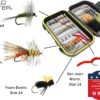 Fly Fishing 60pc Mini Mega Fly Assortment an Dry Flies Nymphs Fly Fishing Flies Kit - Image 5