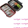 Fly Fishing 60pc Mini Mega Fly Assortment an Dry Flies Nymphs Fly Fishing Flies Kit