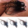 6 Pieces Top Rating Dry/Nymph/Streamer Fly F Dry Flies Nymphs Fly Fishing Flies Kit - Image 6