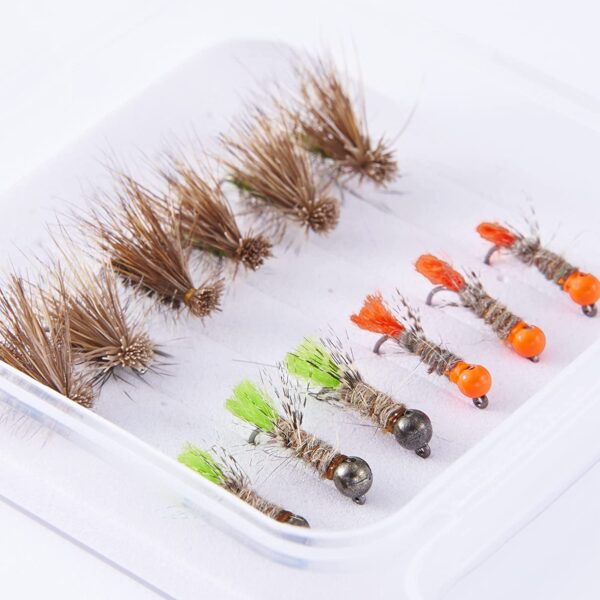 Trout Fly Fishing Flies Tenkara Wet Dry Flie Dry Flies Nymphs Fly Fishing Flies Kit - Image 7
