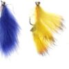 Brass Bead Head Zonker Trout Flies  5 Pack   Dry Flies Nymphs Fly Fishing Flies Kit