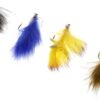 Brass Bead Head Zonker Trout Flies  5 Pack   Dry Flies Nymphs Fly Fishing Flies Kit - Image 7