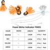 Foam Strike Indicators  Foam Strike Indicato Dry Flies Nymphs Fly Fishing Flies Kit - Image 7