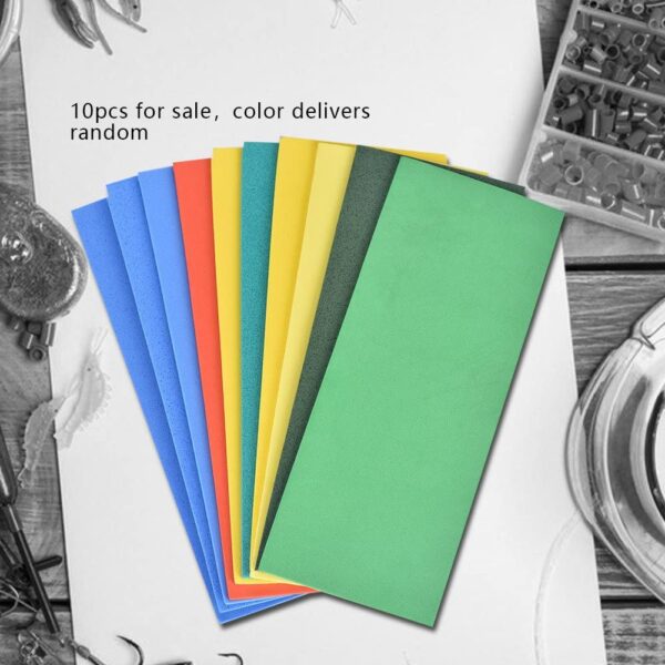 10pcs Fly Lure Foam Sheet Multiple Colored E Dry Flies Nymphs Fly Fishing Flies Kit - Image 2