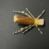 2 Flies Size 10 Tan Foam Hopper Terrestr Dry Flies Nymphs Fly Fishing Flies Kit - Image 2