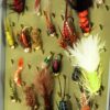 Fishing Flies Small Streamer Assortment 18 P Dry Flies Nymphs Fly Fishing Flies Kit