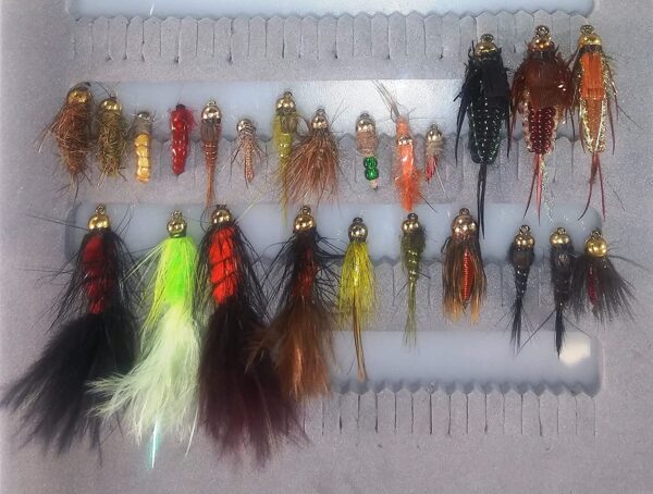 Fishing Flies Small Streamer Assortment 18 P Dry Flies Nymphs Fly Fishing Flies Kit - Image 4