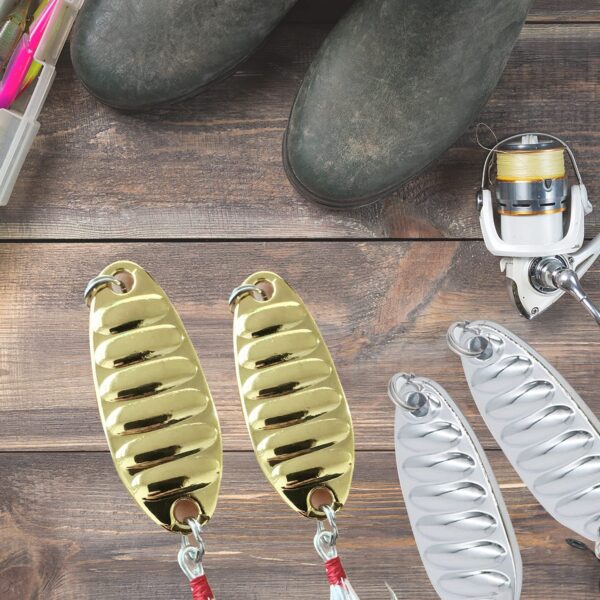 Fishing Lures Trout Lures Fishing Spoons Treb Fishing Artificial Bait Soft Plastic Lures - Image 5