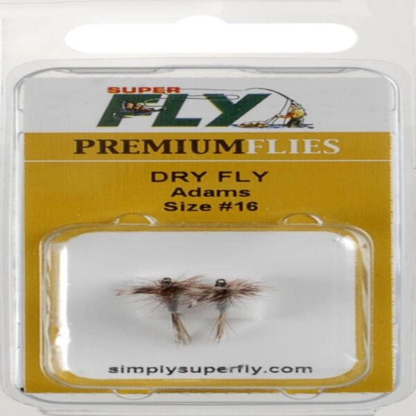 Dry Fly Adams#16 Fishing Equipment Dry Flies Nymphs Fly Fishing Flies Kit
