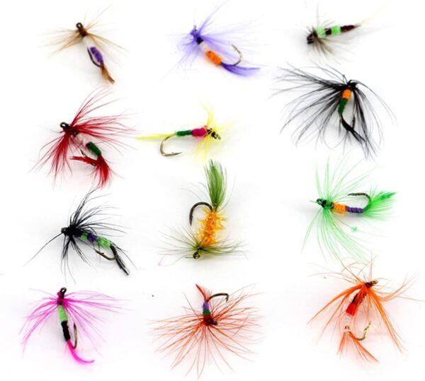 Dry Fly Fishing Lure Kit Butterfly Like Trou Dry Flies Nymphs Fly Fishing Flies Kit