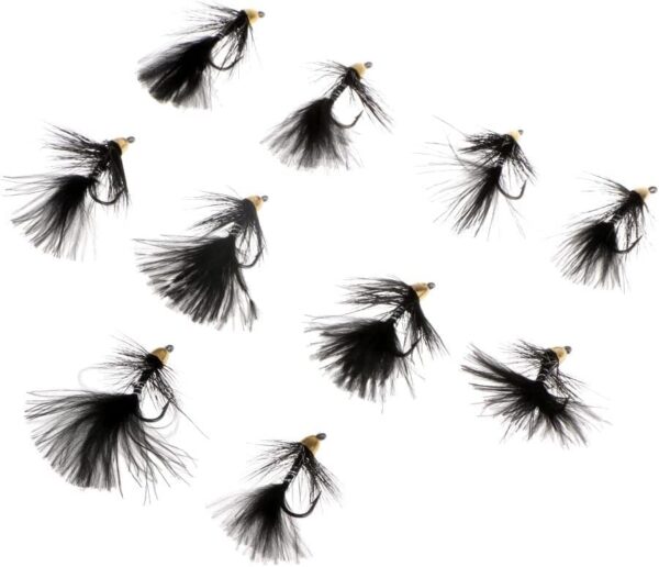 10 Pcs Pearl Head Fly Fishing Dry Fly with Dry Flies Nymphs Fly Fishing Flies Kit - Image 5