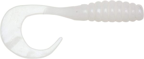 YUM Ribbontail Grub Curly-Tail Swim-Bait Bass Fishing Artificial Bait Soft Plastic Lures