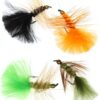 Woolly Bugger Streamer Wet Fly Kit-8/12/16 P Dry Flies Nymphs Fly Fishing Flies Kit - Image 5