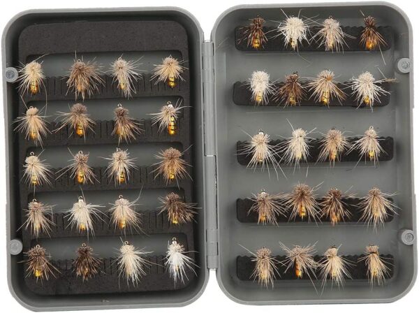 Fly Fishing Lure  Fly Lure with Hook  ABS 40 Dry Flies Nymphs Fly Fishing Flies Kit - Image 9