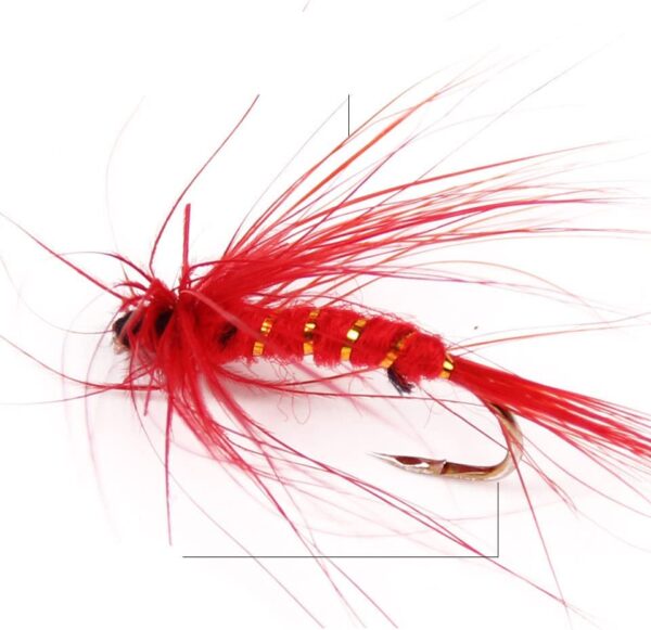 ?40/72/100PCS Assorted Trout Fly Fishing Fli Dry Flies Nymphs Fly Fishing Flies Kit - Image 4