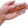 Hard Fishing Lures 21g  5.12 in Sinking Minno Fishing Artificial Bait Soft Plastic Lures - Image 3