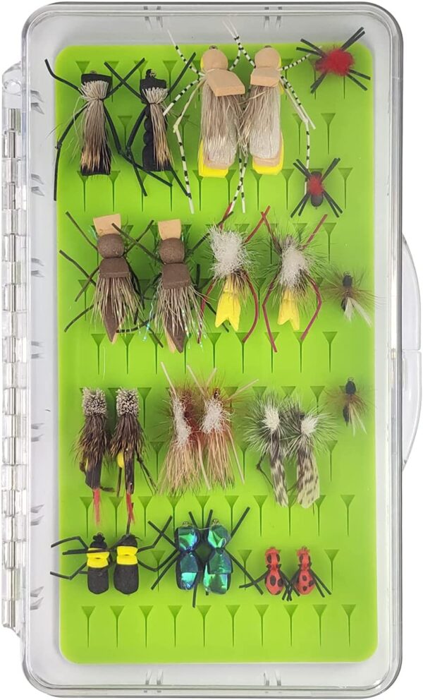 Best Assortment Flies Combo Carp Flies Wet T Dry Flies Nymphs Fly Fishing Flies Kit - Image 2