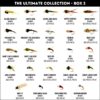 200 Premium Hand Tied Fly Fishing Flies As Dry Flies Nymphs Fly Fishing Flies Kit - Image 3