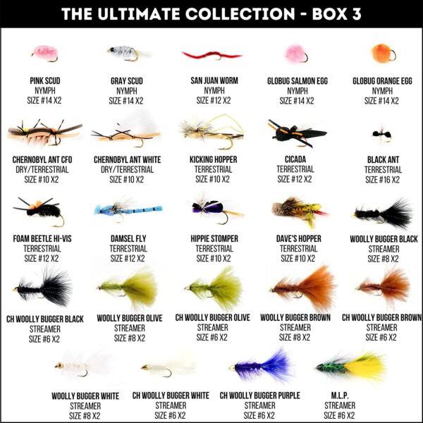 200 Premium Hand Tied Fly Fishing Flies As Dry Flies Nymphs Fly Fishing Flies Kit - Image 4