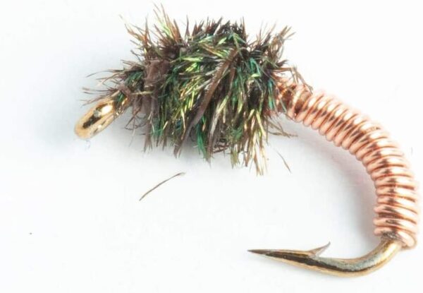 Brassie Nymph Fly  6 Pack Dry Flies Nymphs Fly Fishing Flies Kit