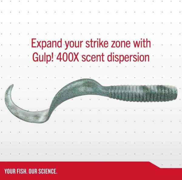 Gulp! Grub Fishing Soft Bait Fishing Artificial Bait Soft Plastic Lures - Image 4