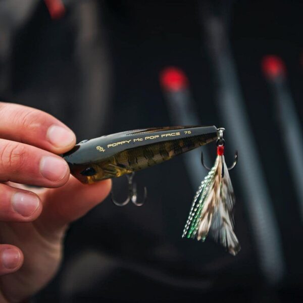 - Poppy Mc Pop Face - Popping Baits Fishing Artificial Bait Soft Plastic Lures - Image 5