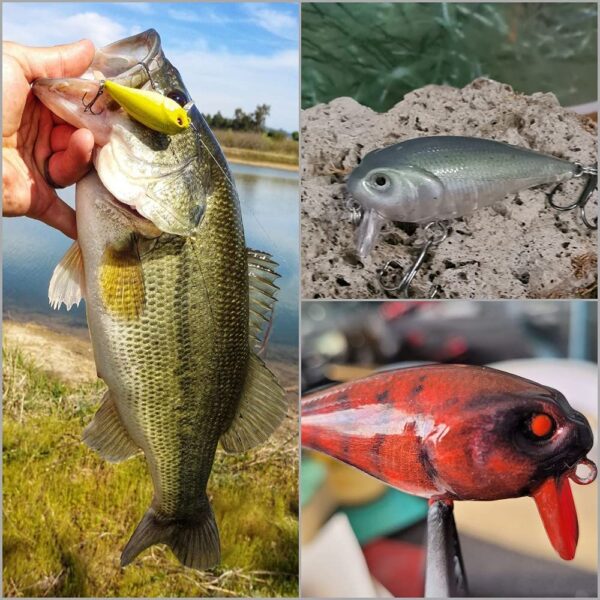 10 Blank Unpainted Crankbait Wide Wobble Surf Fishing Artificial Bait Soft Plastic Lures - Image 5
