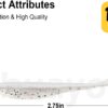 Split Tail Bait Set Split Plastic Soft Bait   Fishing Artificial Bait Soft Plastic Lures - Image 2