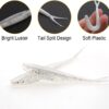 Split Tail Bait Set Split Plastic Soft Bait   Fishing Artificial Bait Soft Plastic Lures - Image 3