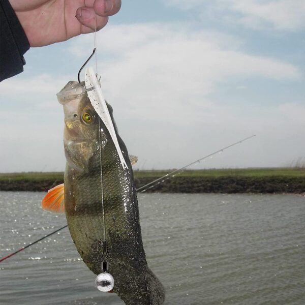 Split Tail Bait Set Split Plastic Soft Bait   Fishing Artificial Bait Soft Plastic Lures - Image 7