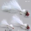 Fly Fishing Flies Streamers kit (Six Colors- Dry Flies Nymphs Fly Fishing Flies Kit - Image 7