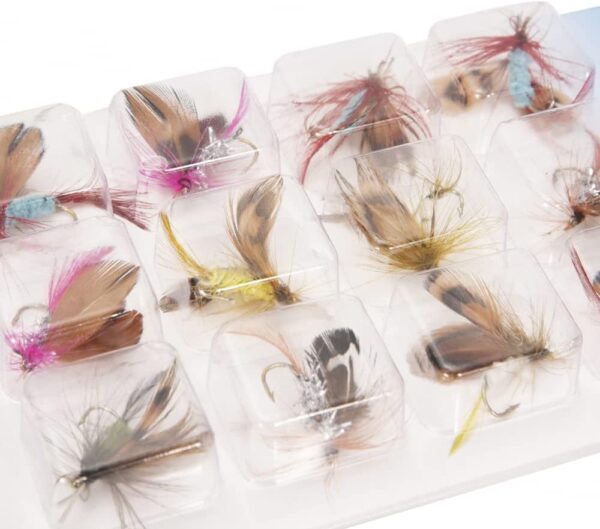 12pcs Fly Fishing Flies Kit Fly Fishing Lure Dry Flies Nymphs Fly Fishing Flies Kit - Image 3