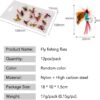 12pcs Fly Fishing Flies Kit Fly Fishing Lure Dry Flies Nymphs Fly Fishing Flies Kit - Image 7