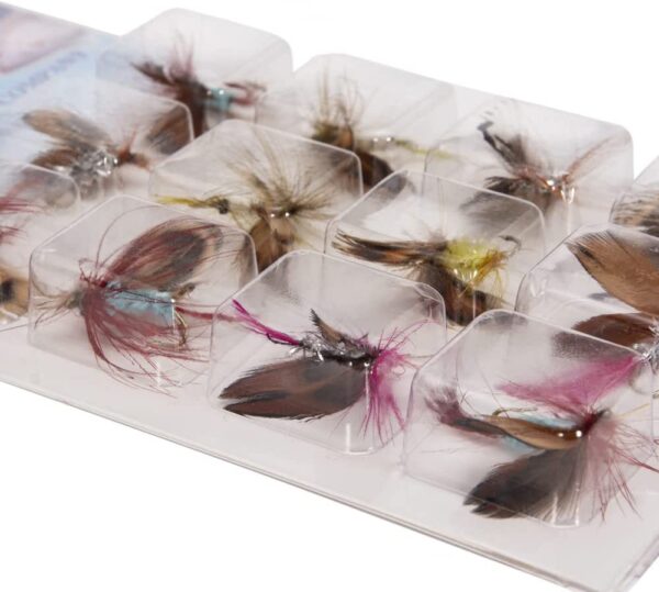12pcs Fly Fishing Flies Kit Fly Fishing Lure Dry Flies Nymphs Fly Fishing Flies Kit - Image 9