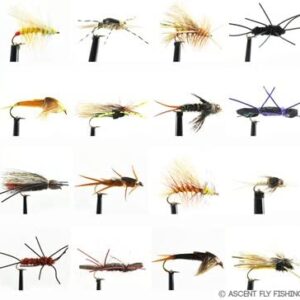 Deadly Dozen Stonefly Selection Dry Flies Nymphs Fly Fishing Flies Kit