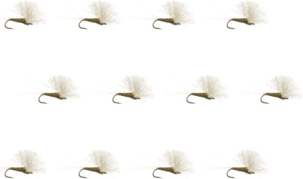 Company Galloup's Compara Spinner BWO 12 P Dry Flies Nymphs Fly Fishing Flies Kit
