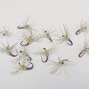 12 Grave Digger Flies Tenkara Flies Dry Flies Nymphs Fly Fishing Flies Kit