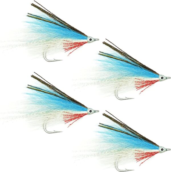 Lefty's Deceiver Fly Fishing Flies 4 Saltw Dry Flies Nymphs Fly Fishing Flies Kit
