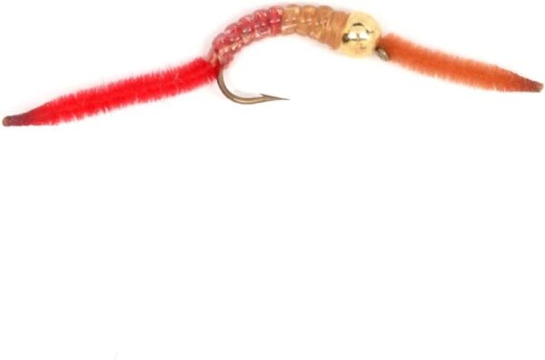 Trout Fly Assortment #2 San Juan Worm Powe Dry Flies Nymphs Fly Fishing Flies Kit - Image 4