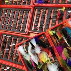 Fly Fishing Selection of Lures/Dry/Wet/Nymph Dry Flies Nymphs Fly Fishing Flies Kit