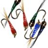 OutdoorFishing Fly Fishing Flies Fly Insects Dry Flies Nymphs Fly Fishing Flies Kit - Image 9
