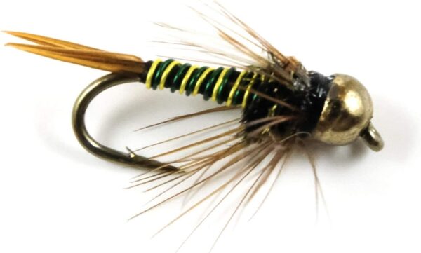 Prince Hotwire Green Yellow Fly Dry Flies Nymphs Fly Fishing Flies Kit