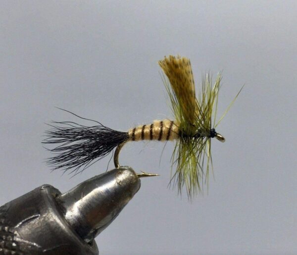 One Dozen (12) Eastern Green Drake Dun S Dry Flies Nymphs Fly Fishing Flies Kit