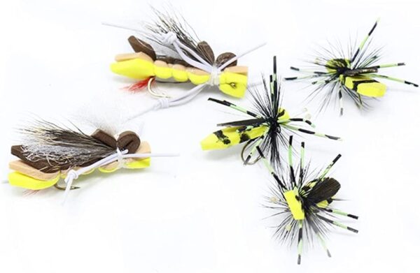 Dry Fly Fishing Lure Kit Panfish Bass Lifeli Dry Flies Nymphs Fly Fishing Flies Kit - Image 4