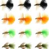 Woolly Bugger Streamer Wet Fly Kit-8/12/16 P Dry Flies Nymphs Fly Fishing Flies Kit