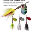 Spinner Baits Fishing Spinners Spinnerbait Tr Fishing Artificial Bait Soft Plastic Lures - Image 2