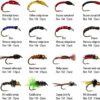 133 Pcs Fly Fishing Flies Fishing Ultra-Thin Dry Flies Nymphs Fly Fishing Flies Kit - Image 2