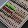 133 Pcs Fly Fishing Flies Fishing Ultra-Thin Dry Flies Nymphs Fly Fishing Flies Kit - Image 6